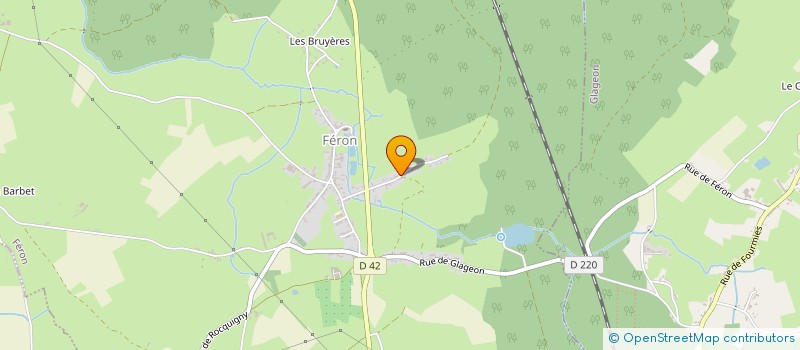 localisation de l'entreprise MONSIEUR ANTOINE SPENGLER  FERON