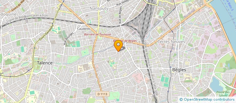 localisation de l'entreprise MONSIEUR ANTOINE SPILLMANN à BEGLES