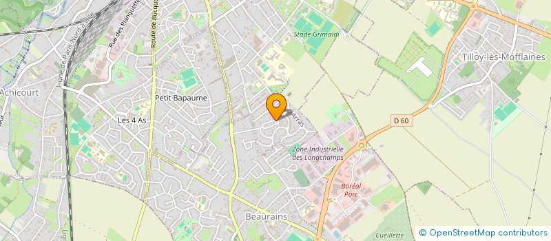 localisation de l'entreprise MONSIEUR ANTOINE STACHON à ARRAS