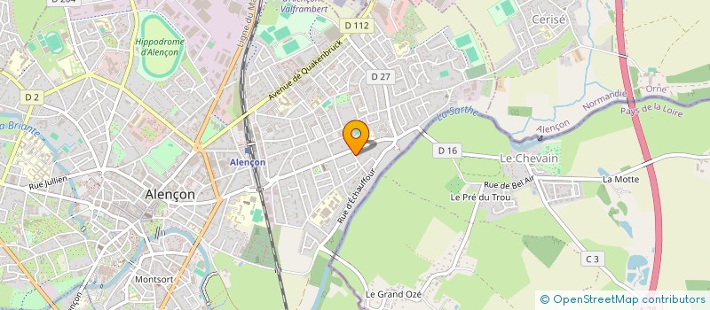 localisation de l'entreprise MONSIEUR ANTOINE STEIGER à ALENCON