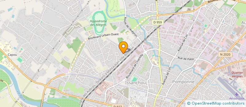 localisation de l'entreprise MONSIEUR ANTOINE STIERLE  MONTAUBAN