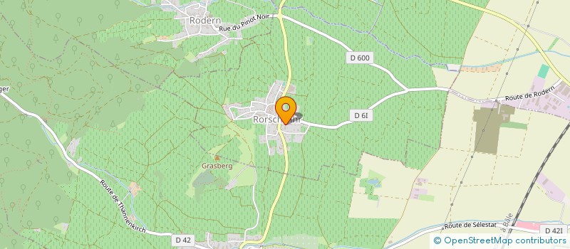 localisation de l'entreprise MONSIEUR ANTOINE STOEHR  RORSCHWIHR