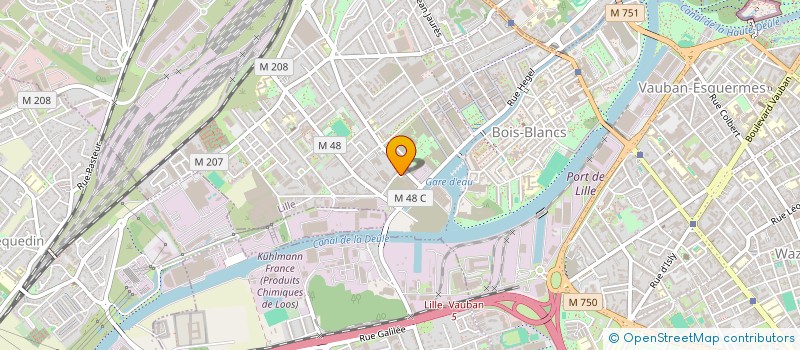 localisation de l'entreprise MONSIEUR ANTOINE STUBBE à LILLE