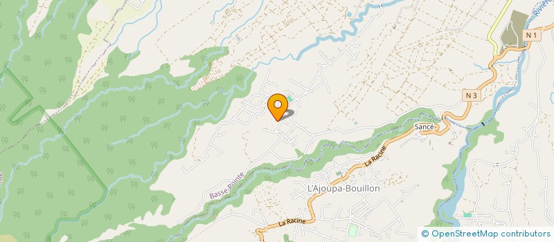 localisation de l'entreprise MONSIEUR ANTOINE SURBON  BASSE POINTE