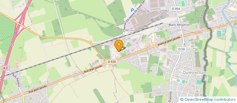 localisation de l'entreprise MONSIEUR ANTOINE SWIDEREK  QUIEVRECHAIN