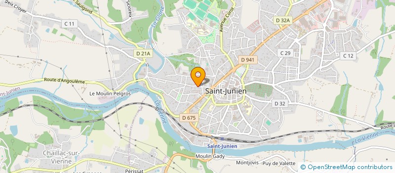localisation de l'entreprise MONSIEUR ANTOINE SY à SAINT-JUNIEN