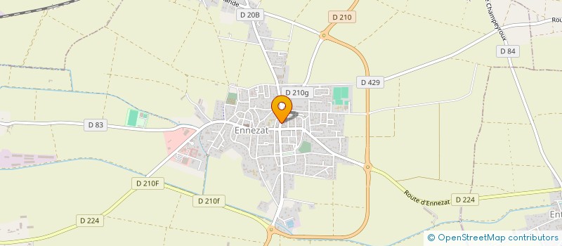 localisation de l'entreprise MONSIEUR ANTOINE TABORDA  ENNEZAT