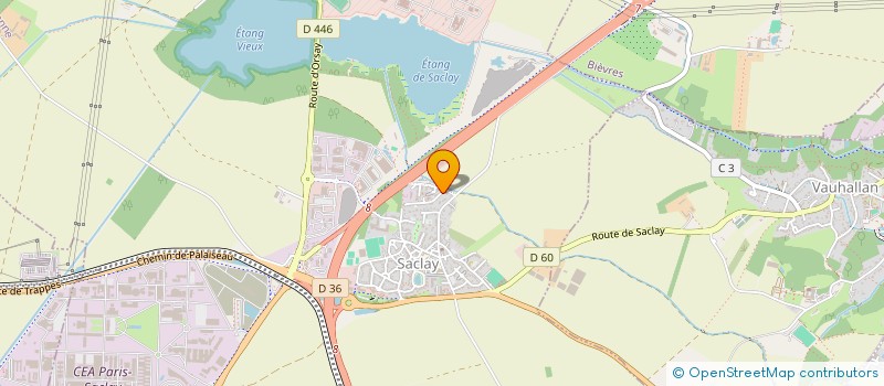 localisation de l'entreprise MONSIEUR ANTOINE TAGHIAN  SACLAY