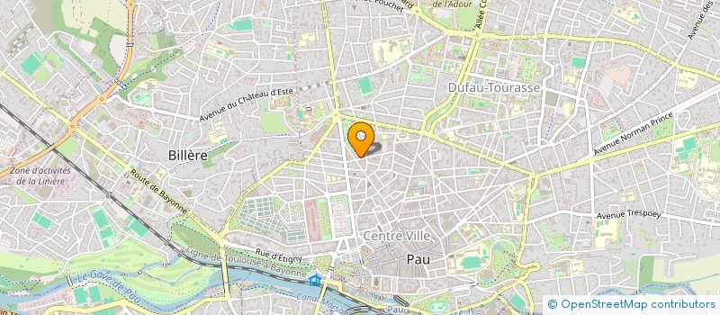 localisation de l'entreprise MONSIEUR ANTOINE TAMBURINI à PAU