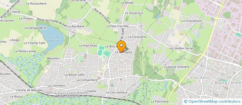 localisation de l'entreprise MONSIEUR ANTOINE TARON à COUERON