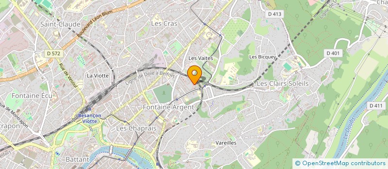 localisation de l'entreprise MONSIEUR ANTOINE TASCA à BESANCON