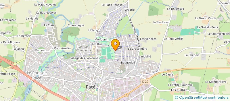 localisation de l'entreprise MONSIEUR ANTOINE TAUDON à PACE