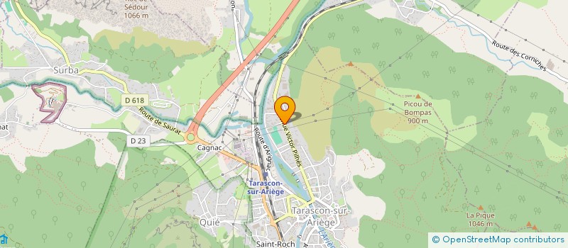 localisation de l'entreprise MONSIEUR ANTOINE TEIXEIRA à TARASCON-SUR-ARIEGE