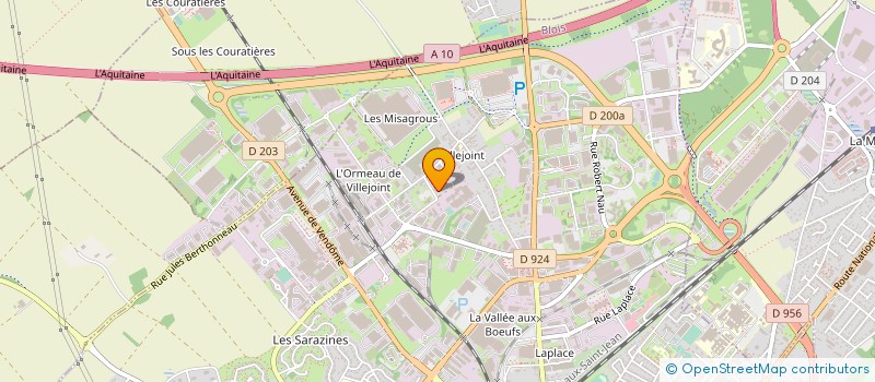 localisation de l'entreprise MONSIEUR ANTOINE TEIXEIRA DE CARVALHO à BLOIS