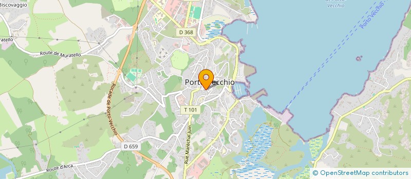 localisation de l'entreprise MONSIEUR ANTOINE TERRAZZONI à PORTO-VECCHIO