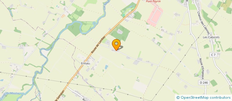 localisation de l'entreprise MONSIEUR ANTOINE TESSIER  L'ISLE-JOURDAIN