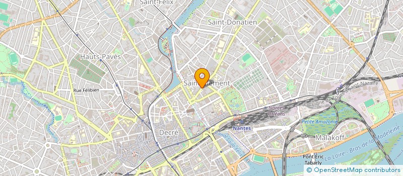 localisation de l'entreprise MONSIEUR ANTOINE TESSON  NANTES