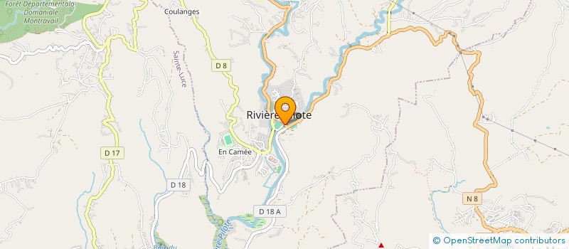 localisation de l'entreprise MONSIEUR ANTOINE THEODOSE  RIVIERE-PILOTE