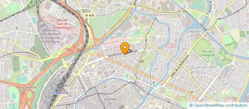 localisation de l'entreprise MONSIEUR ANTOINE THIBAULT à STRASBOURG