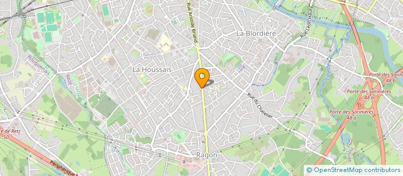 localisation de l'entreprise MONSIEUR ANTOINE THIVET  REZE