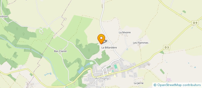 localisation de l'entreprise MONSIEUR ANTOINE THOMAS à ARCHIGNY