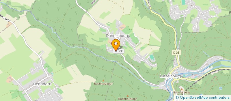 localisation de l'entreprise MONSIEUR ANTOINE THOMAS  DANNELBOURG