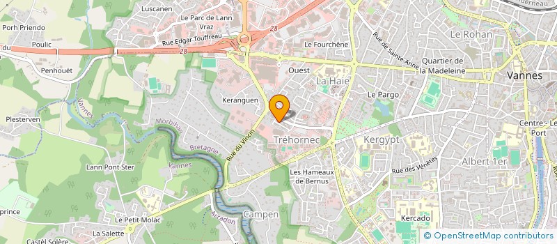 localisation de l'entreprise MONSIEUR ANTOINE THOMAS à VANNES