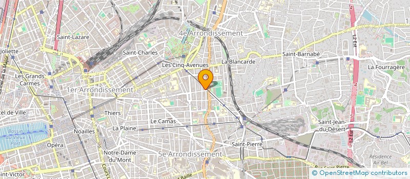 localisation de l'entreprise MONSIEUR ANTOINE TIANO à MARSEILLE 4EME