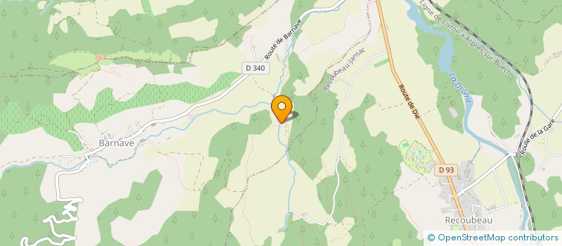 localisation de l'entreprise MONSIEUR ANTOINE TIERCELIN  BARNAVE