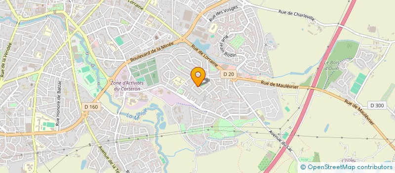 localisation de l'entreprise MONSIEUR ANTOINE TIGNON à CHOLET