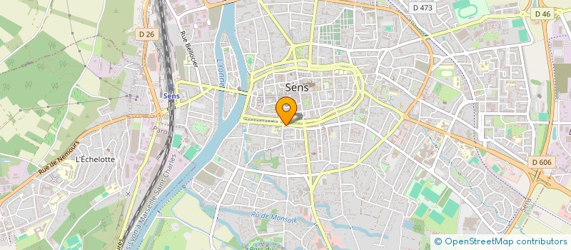localisation de l'entreprise MONSIEUR ANTOINE TIPHINE à SENS