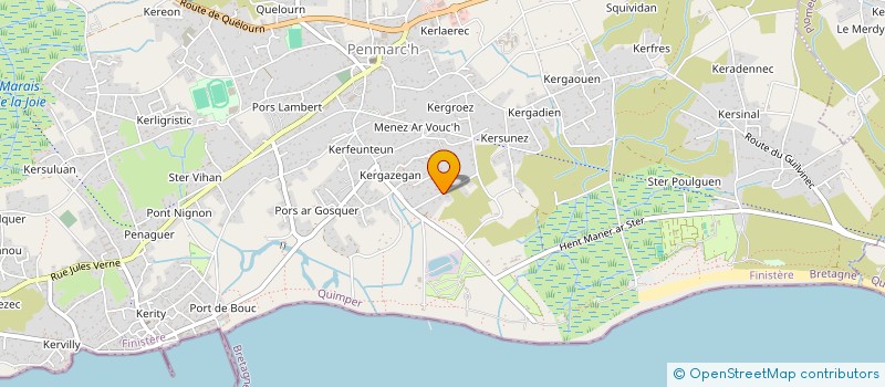 localisation de l'entreprise MONSIEUR ANTOINE TIRILLY à PENMARCH