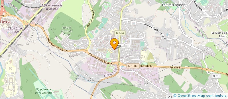 localisation de l'entreprise MONSIEUR ANTOINE TOMASINO à ANGOULEME