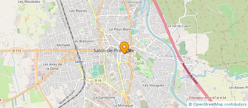 localisation de l'entreprise MONSIEUR ANTOINE TONOT à SALON-DE-PROVENCE