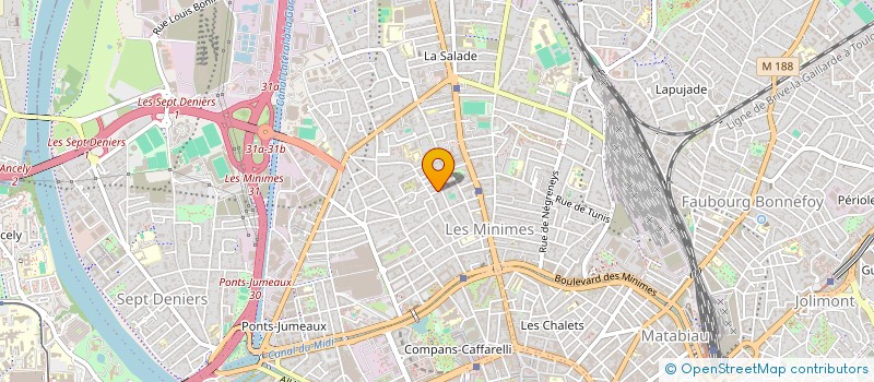 localisation de l'entreprise MONSIEUR ANTOINE TORRENS Y JAUME  TOULOUSE