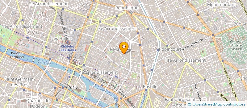 localisation de l'entreprise MONSIEUR ANTOINE TORRONI  PARIS