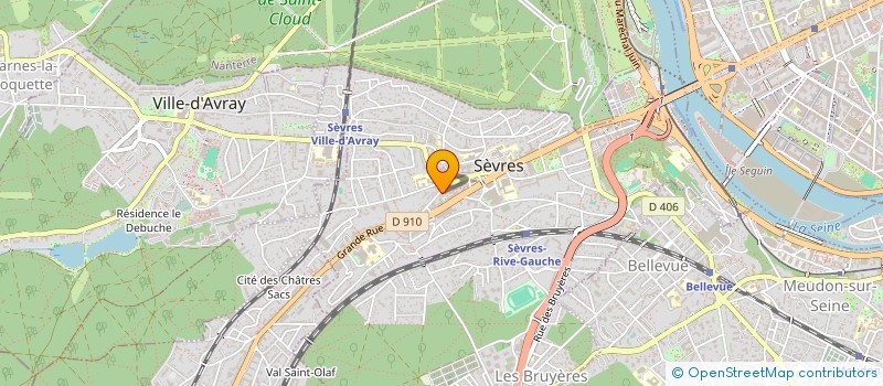 localisation de l'entreprise MONSIEUR ANTOINE TORTOLANI à SEVRES