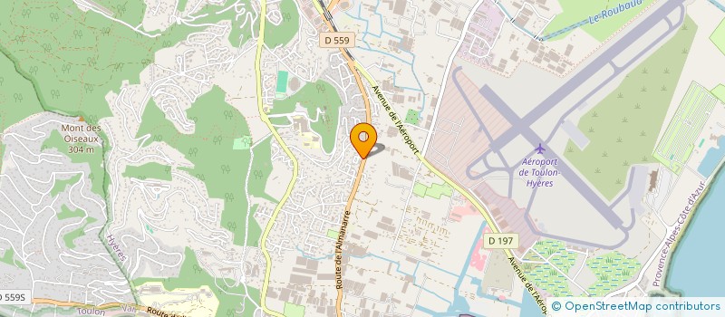 localisation de l'entreprise MONSIEUR ANTOINE TOSI à HYERES