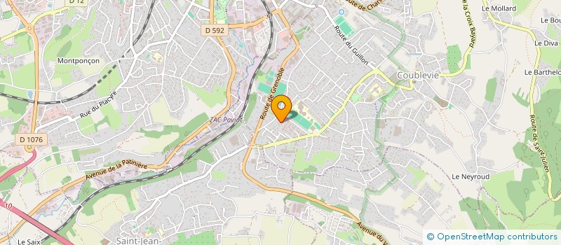 localisation de l'entreprise MONSIEUR ANTOINE TOURBIER à COUBLEVIE