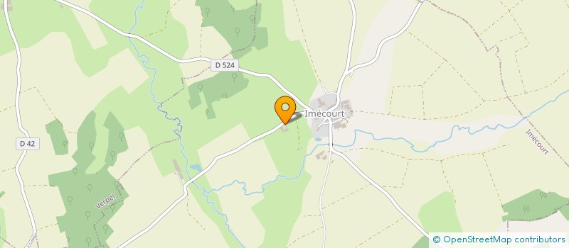 localisation de l'entreprise MONSIEUR ANTOINE TOURNAY  IMECOURT