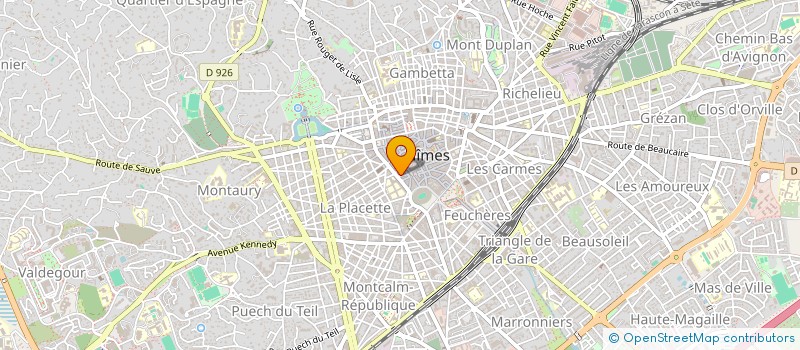 localisation de l'entreprise MONSIEUR ANTOINE TOURNAYAN à NIMES