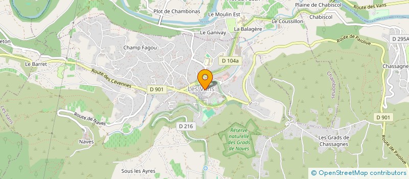 localisation de l'entreprise MONSIEUR ANTOINE TOURNECUILLERT à LES VANS