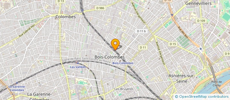 localisation de l'entreprise MONSIEUR ANTOINE TRAN à BOIS-COLOMBES
