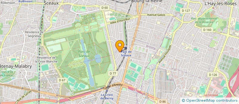 localisation de l'entreprise MONSIEUR ANTOINE TRAN VAN à ANTONY