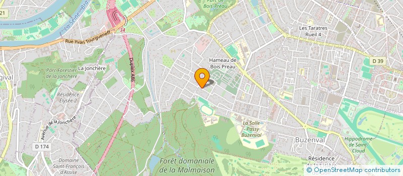 localisation de l'entreprise MONSIEUR ANTOINE TRANOIS à RUEIL-MALMAISON