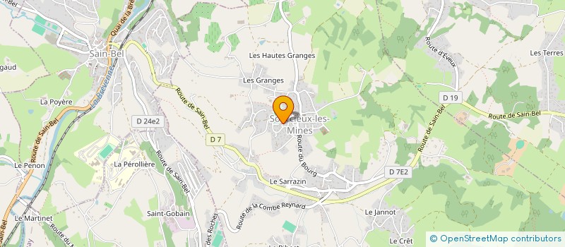 localisation de l'entreprise MONSIEUR ANTOINE TRAPEAU  LA CHAMBRE