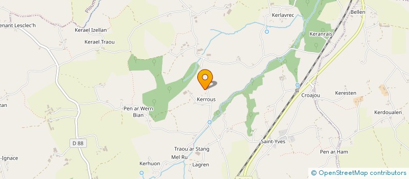 localisation de l'entreprise MONSIEUR ANTOINE TROADEC  PLOUARET