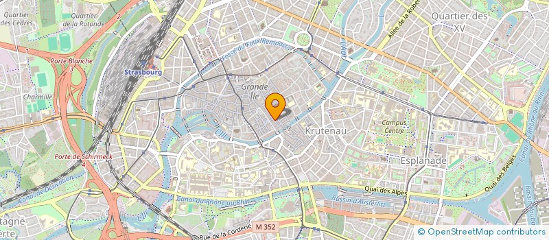 localisation de l'entreprise MONSIEUR ANTOINE TROISPOUX  STRASBOURG