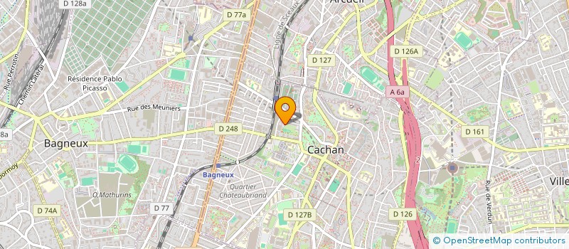 localisation de l'entreprise MONSIEUR ANTOINE TROUSSICOT à CACHAN