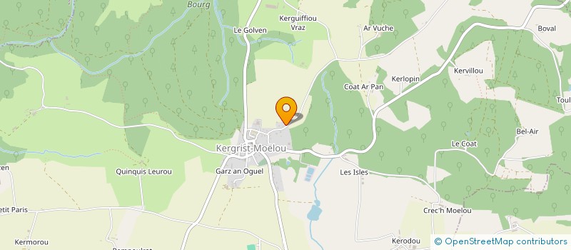 localisation de l'entreprise MONSIEUR ANTOINE TRUBUILT à KERGRIST-MOELOU